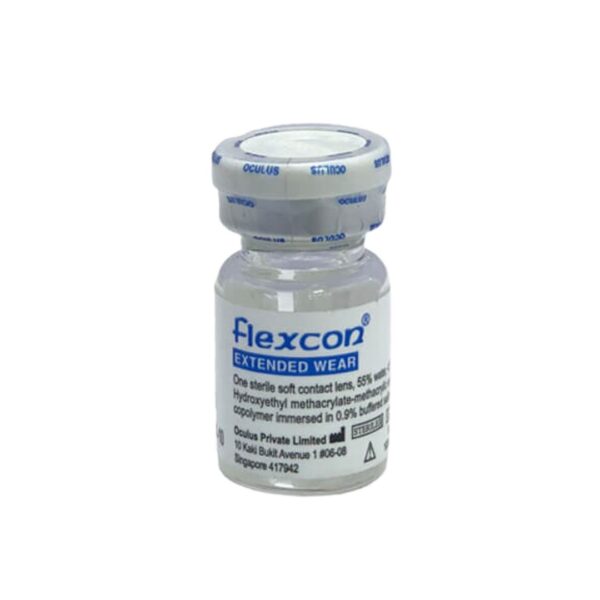 Flexcon Extended Wear Transparent Contact Lenses