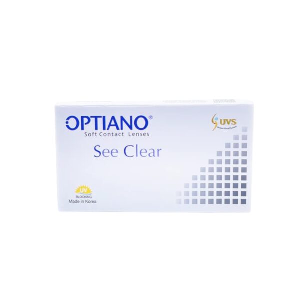 Optiano See Clear Transparent Contact Lens - Image 2